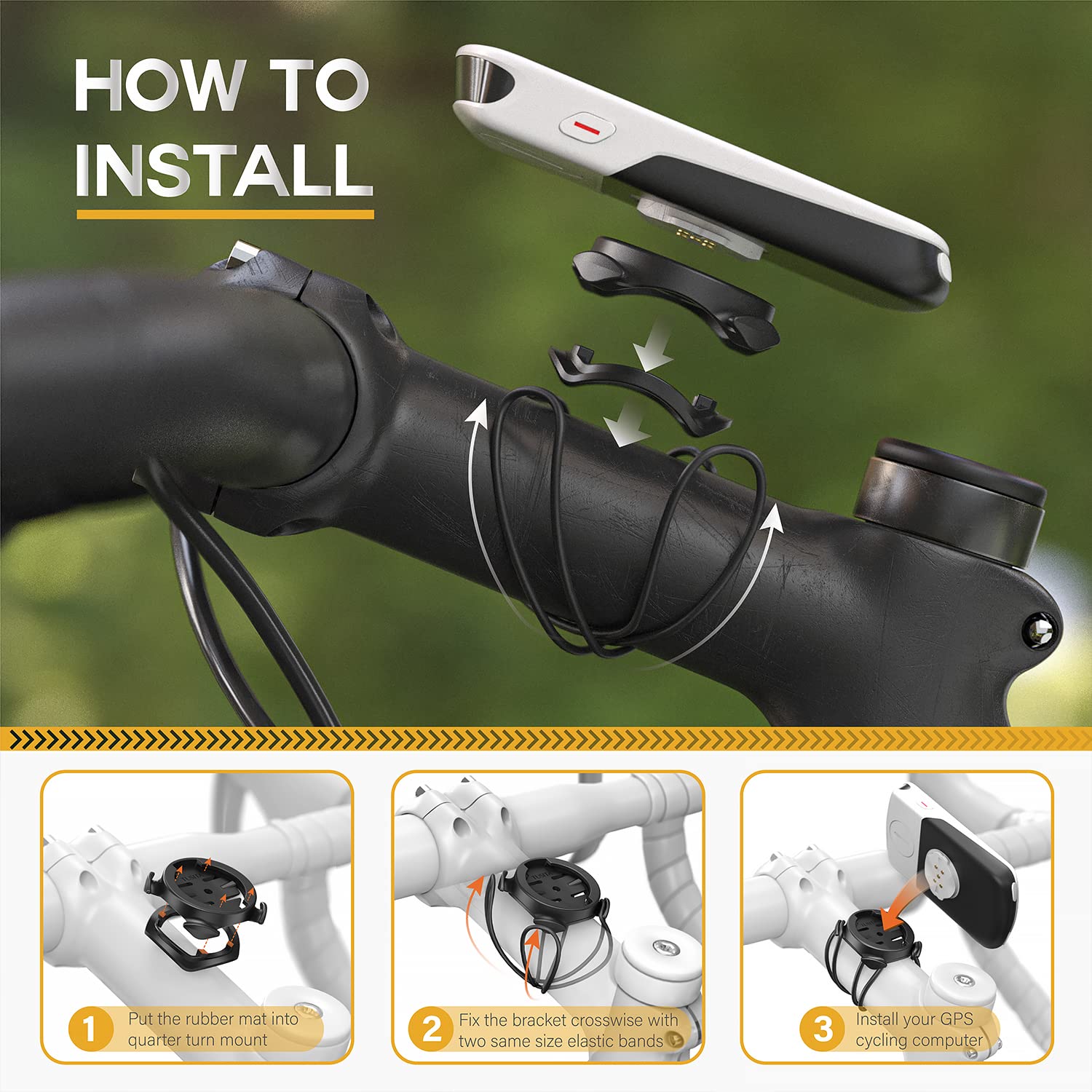 GARMIN - takay Amazon.com: TUSITA 22mm QuickFit Quarter-Turn Bike Mount